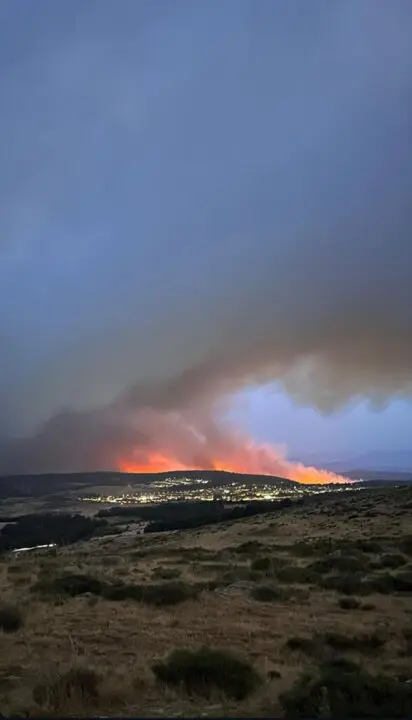 Ecologistas Zamora , incendio