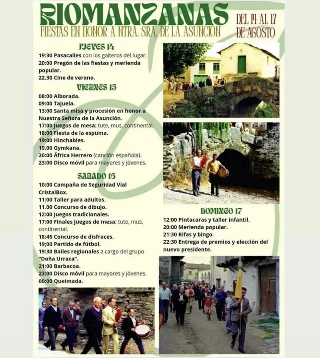 Fiestas Riomanzanas