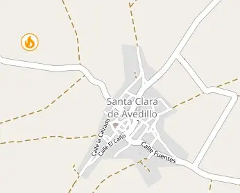 Incendio activo en Santa Clara de Avedillo