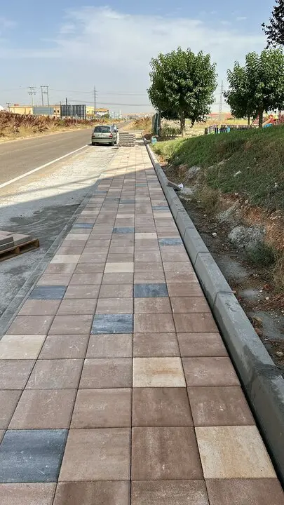 Obras acerado carretera Pozoantigu_2