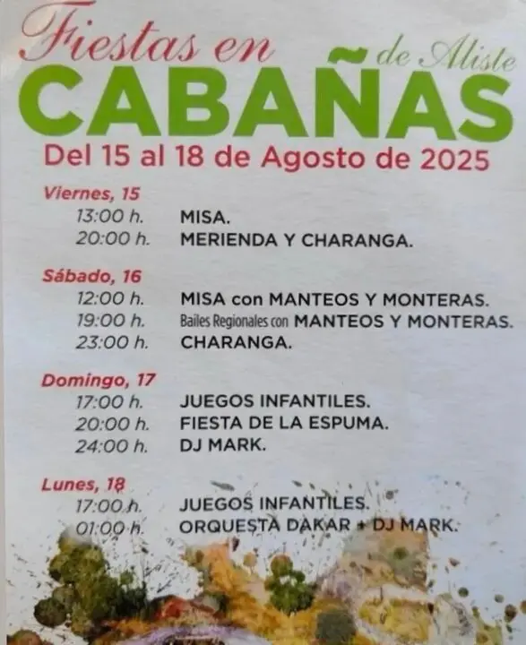 Fiestas Cabañas de Aliste