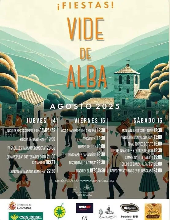Fiestas Vide de Alba