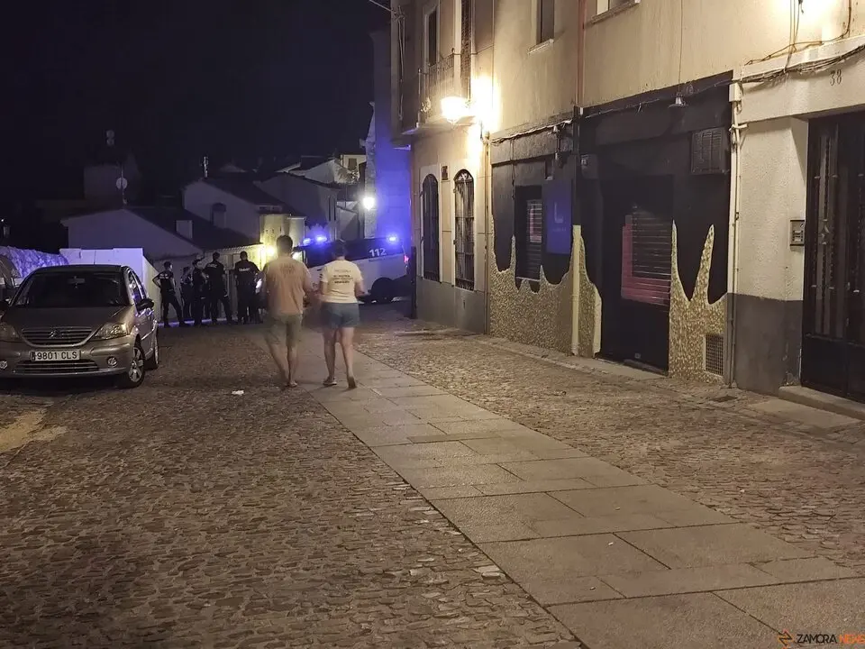 Detenido un hombre en Zamora tras protagonizar una trifulca bajo los efectos del alcohol