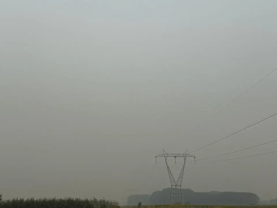 Humo provincia de Zamora