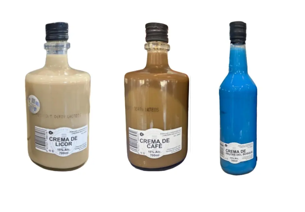 Cremas de licor -Imagen facua