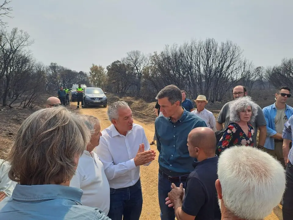 Pedro Sánchez y Marlaska en Molezuelas de la Carballeda_4