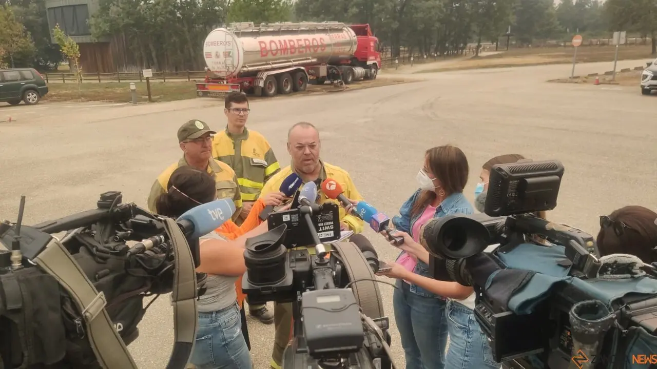 Efectivos de emergencia Sanabria