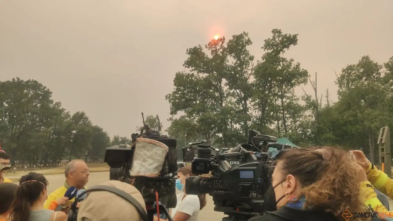 Efectivos de emergencia Sanabria
