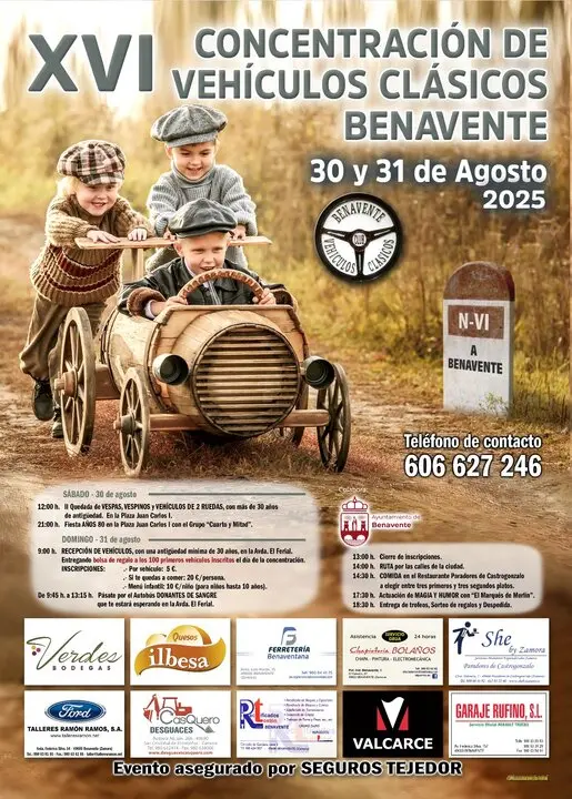XVI Concentración coches clásicos benavente