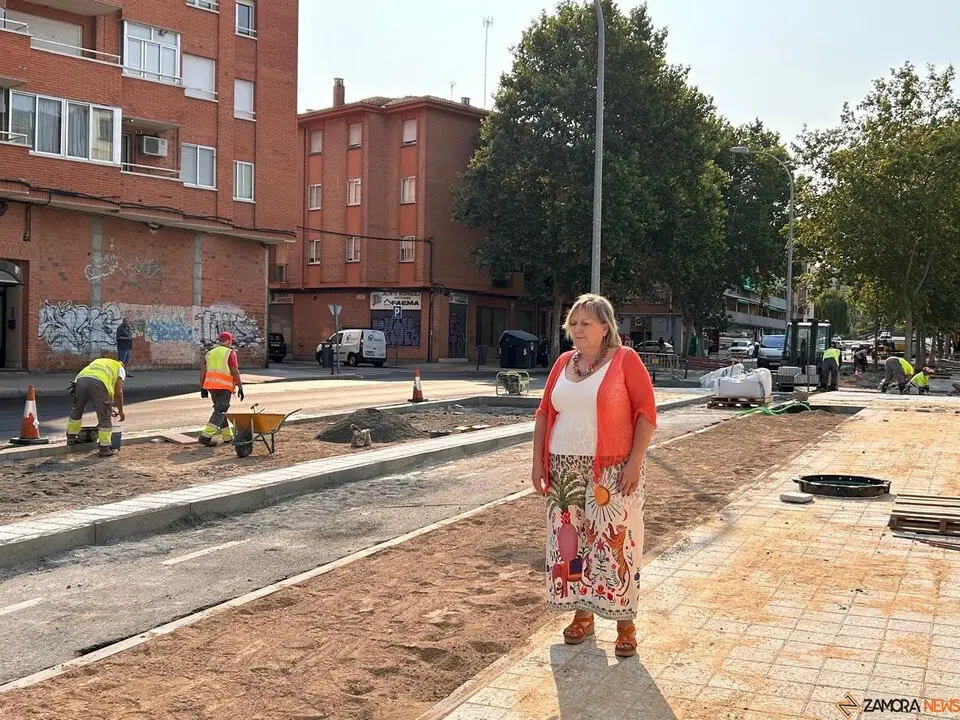 La calle Doctor Fleming se transforma en un corredor verde dentro del proyecto Renaturaliza