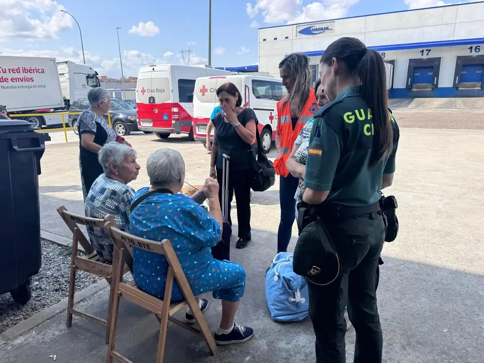 Regresan a sus casas los vecinos evacuados de San Justo, Rábano y Coso