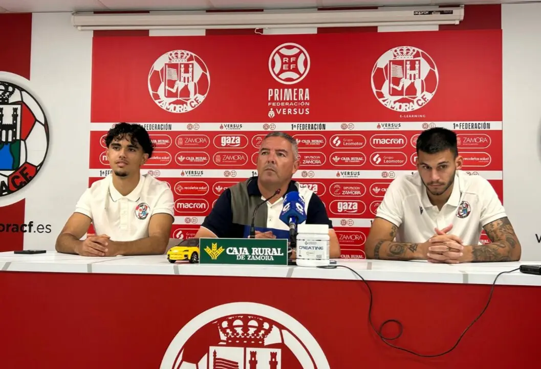 Zamora CF, Mario García y Mani Ayyoub