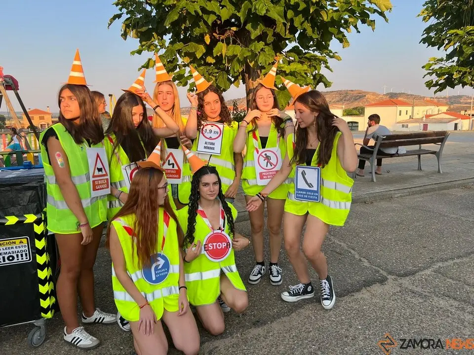 Desfile de peñas Villalazán_8