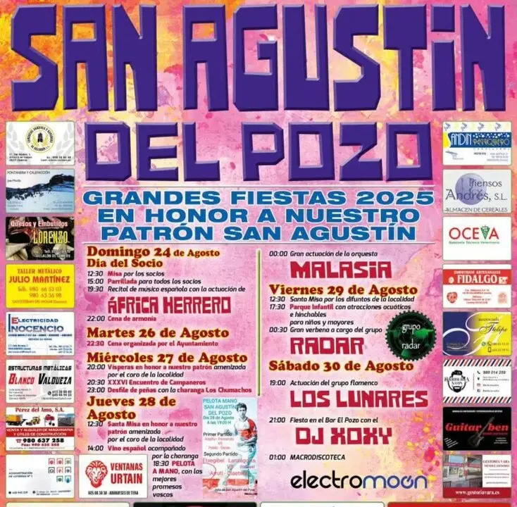 Fiestas San Agustín del Pozo