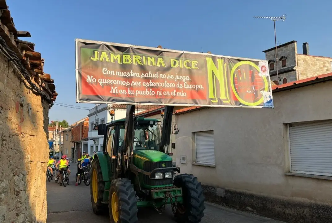 Manifestación Stop-Biogás Jambrina-Peleas de Abajo