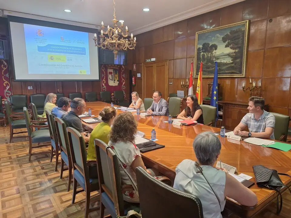 Reunión Comisión de Seguimiento Subdelegación de Zamora