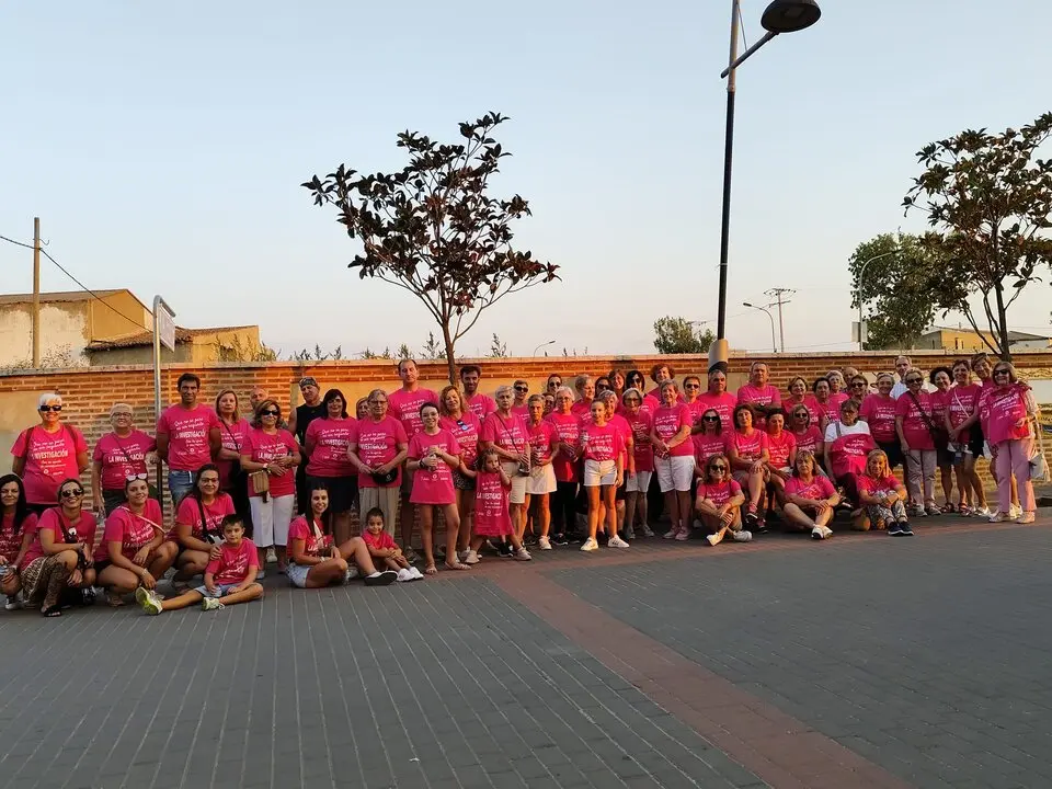 Marcha solidaria contra el sarcoma Castronuño