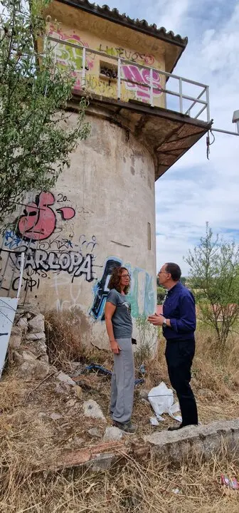 El subdelegado del Gobierno visita la antigua cárcel de Zamora tras el accidente de un adolescente