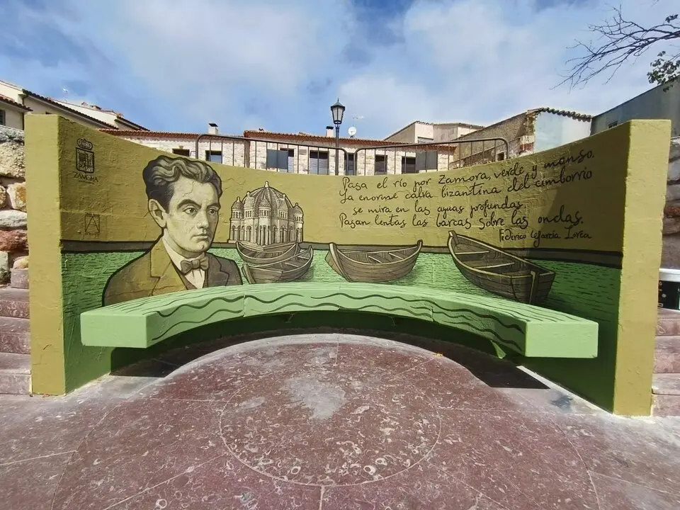 Mural Lorca Mirador del Troncoso