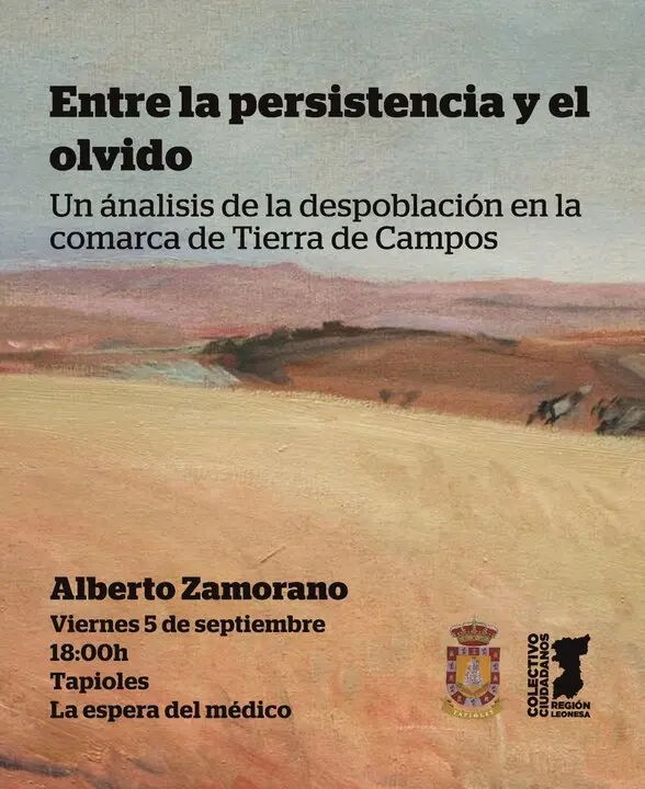 Conferencia Tapioles viernes 5 de septiembre