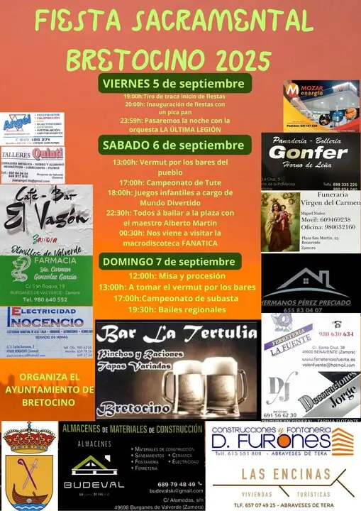Cartel fiestas Bretocino