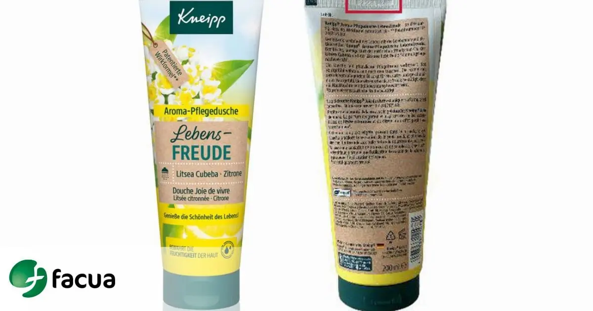 Ordenan la retirada de varios lotes de gel de ducha de la marca Kneipp