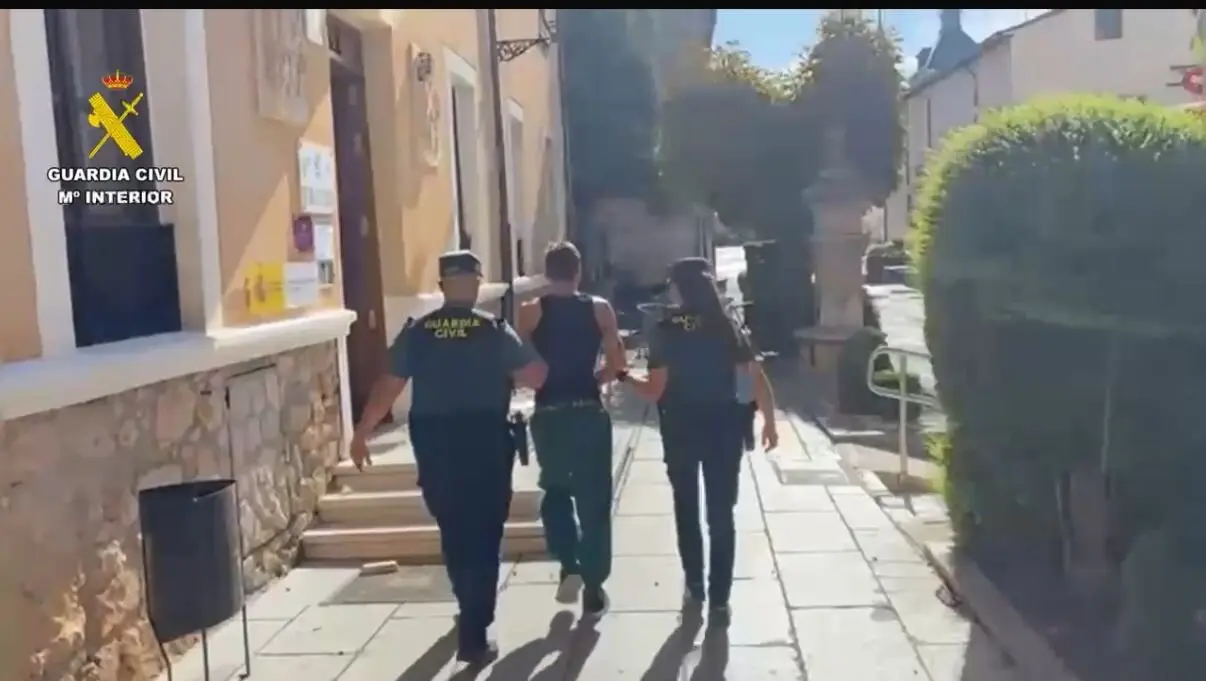persona detenida en Burgos