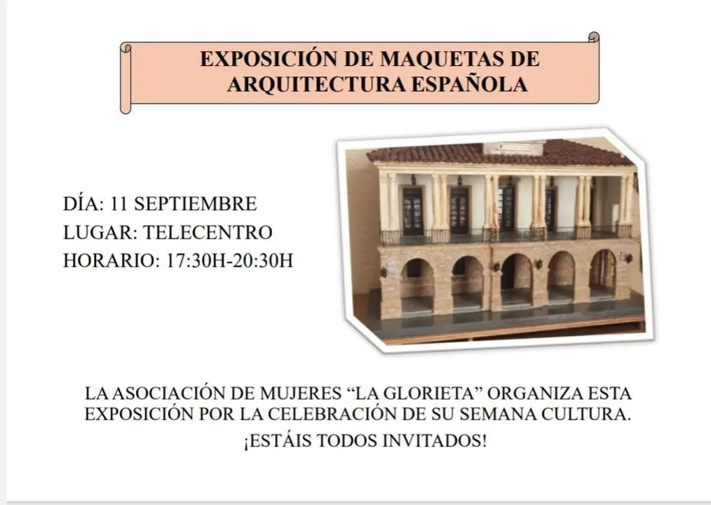 Exposición de Arquitectura española Fuentelapeña