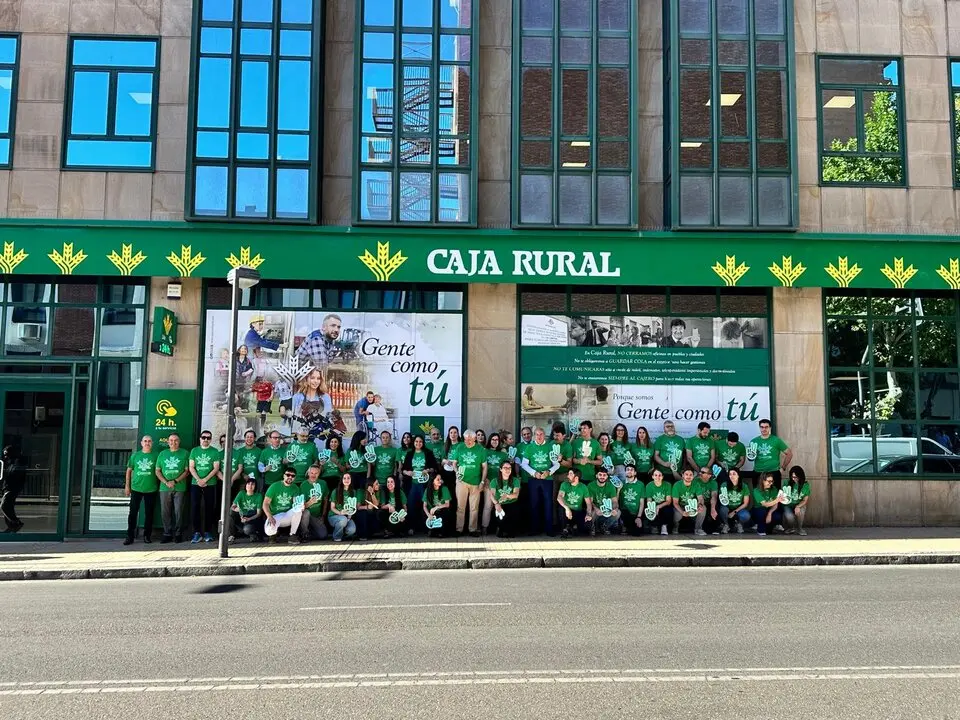 trabajadores Caja Rural de Zamora