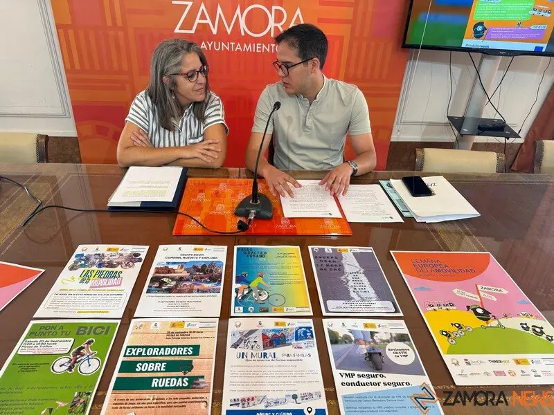 Presentación semana de la movilidad en Zamora