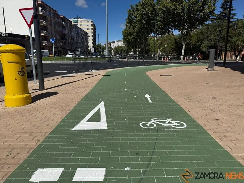 Carril bici en Zamora
