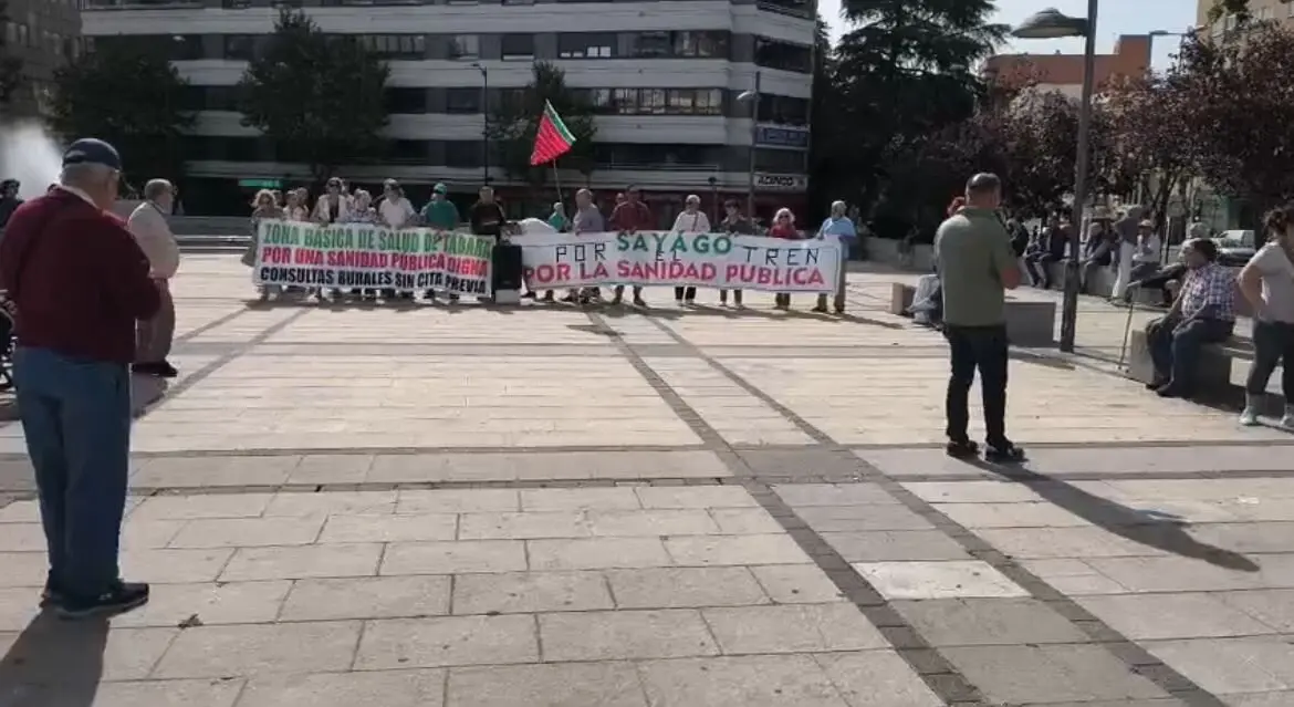 Vecinos de Sayago sanidad pública digna en el medio rural