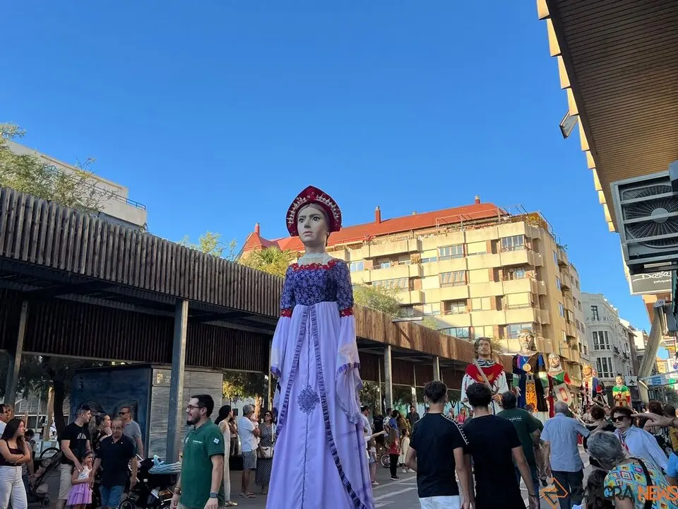 Desfile de Gigantes y Cabezudos Capitonis Durii septiembre _23