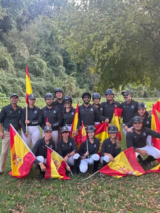 Castilla y León Campeonato de Europa de TREC en Roma