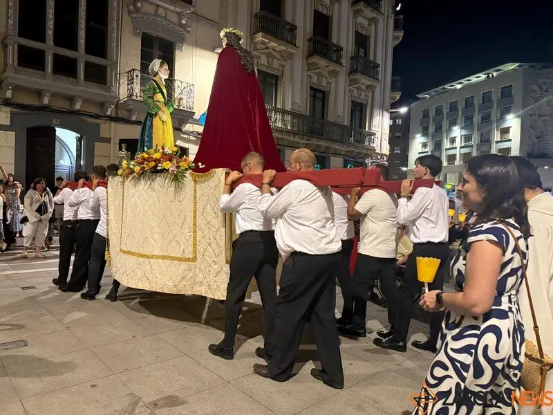 procesión de la Virgen de La Saleta _12