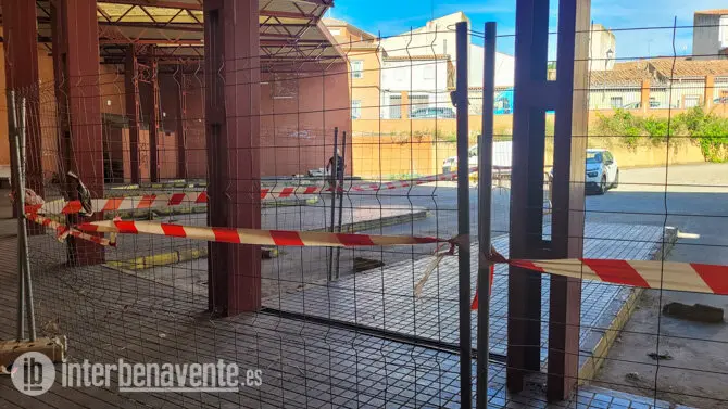 obras estación de autobuses de Benavente. IMAGEN INTERBENAVENTE