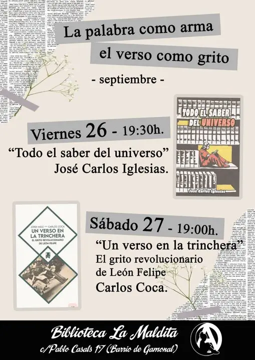 El poeta León Felipe llega a Burgos