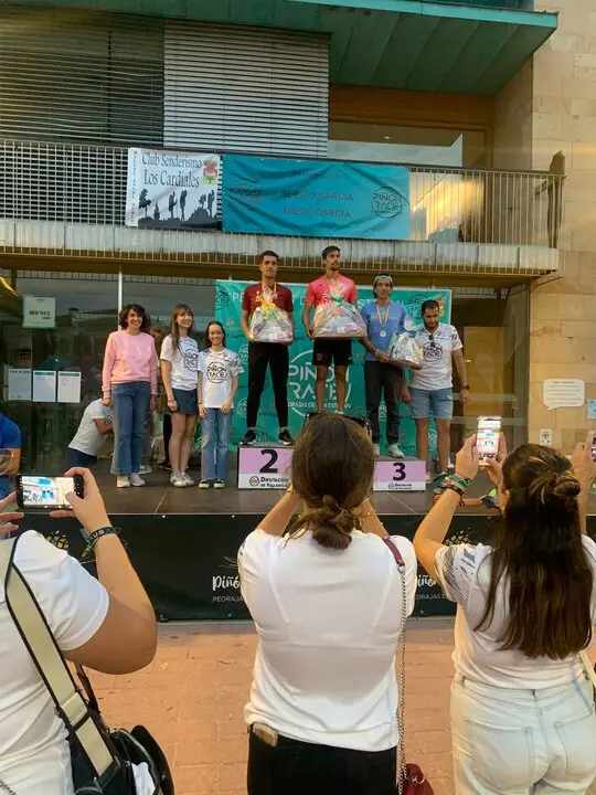 Diego Morejon 2º clasificado en el Trail del Piñon