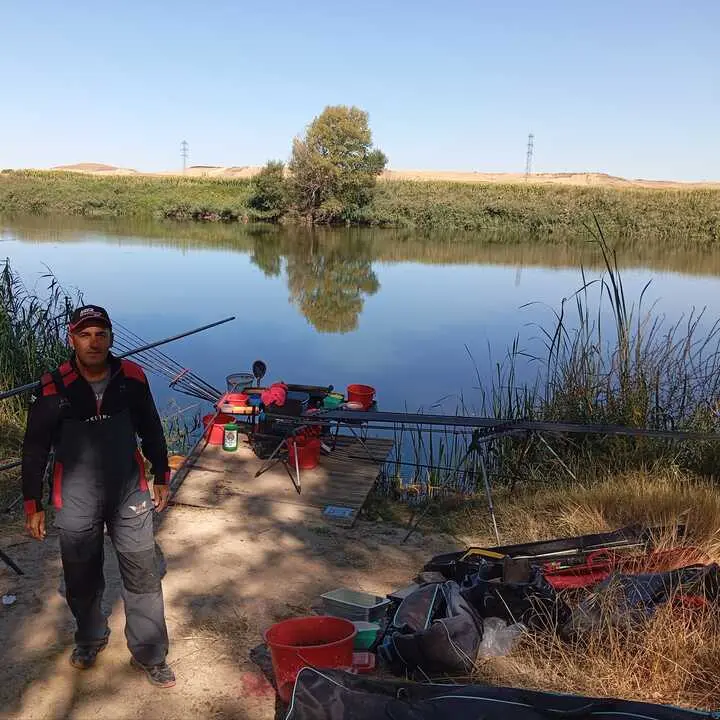 1º clasificado Campeonato de España de Pesca en Villaralbo