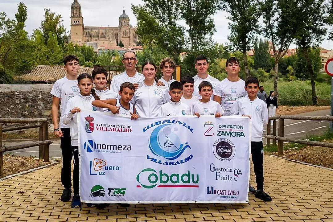Club Fluvial Villaralbo 91 regata del Campeonato de edad