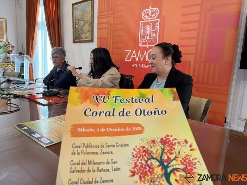 presentación coral de otoño