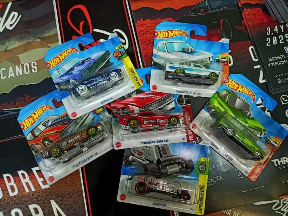 “PURE AMERICAN HUNTERS” JUEGO DE HOT WHEELS