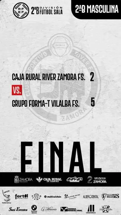 River Zamora cae ante el Villalba fs