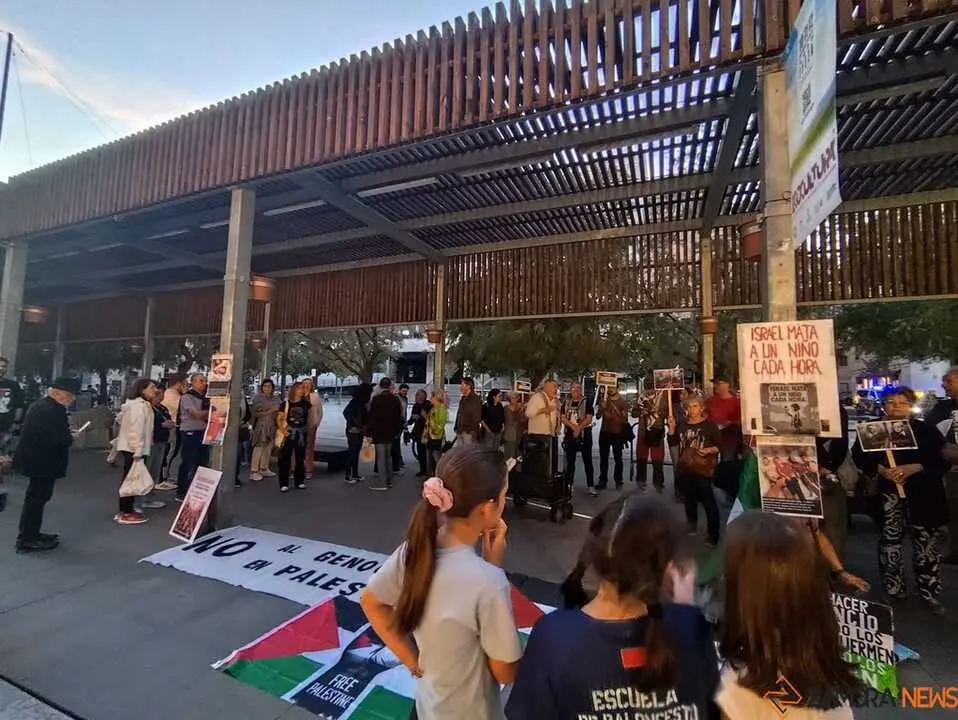 Cacerolada pro Palestina en Zamora _3