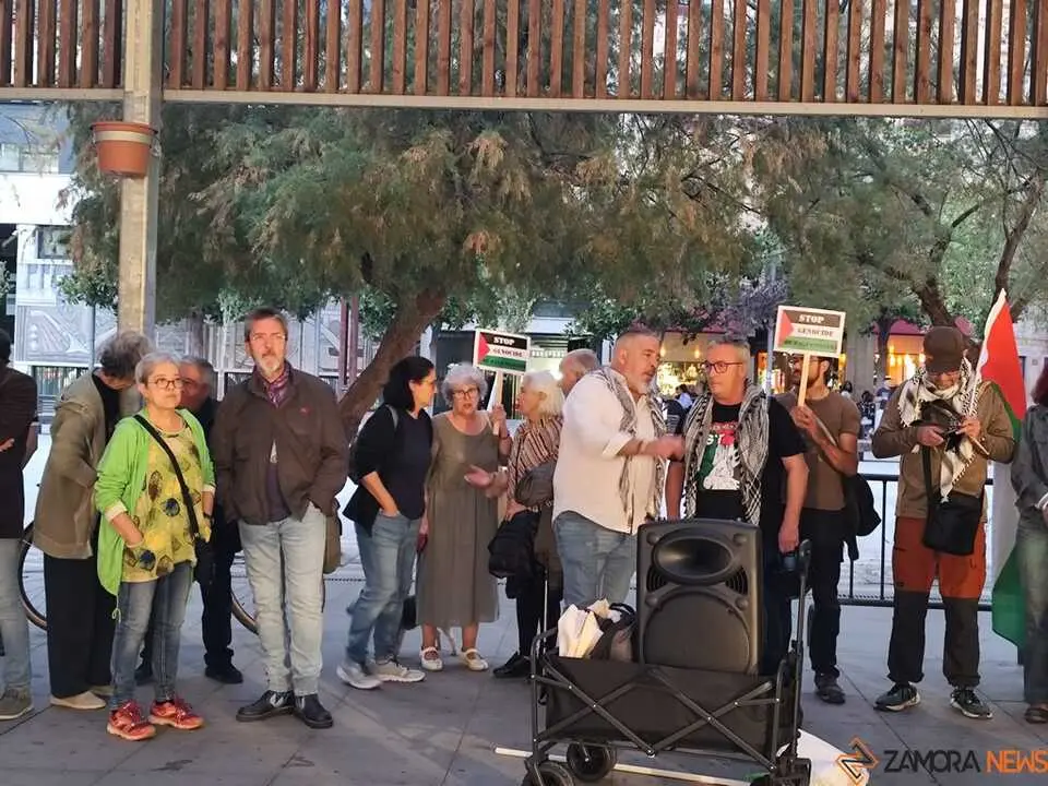 Cacerolada pro Palestina en Zamora _6