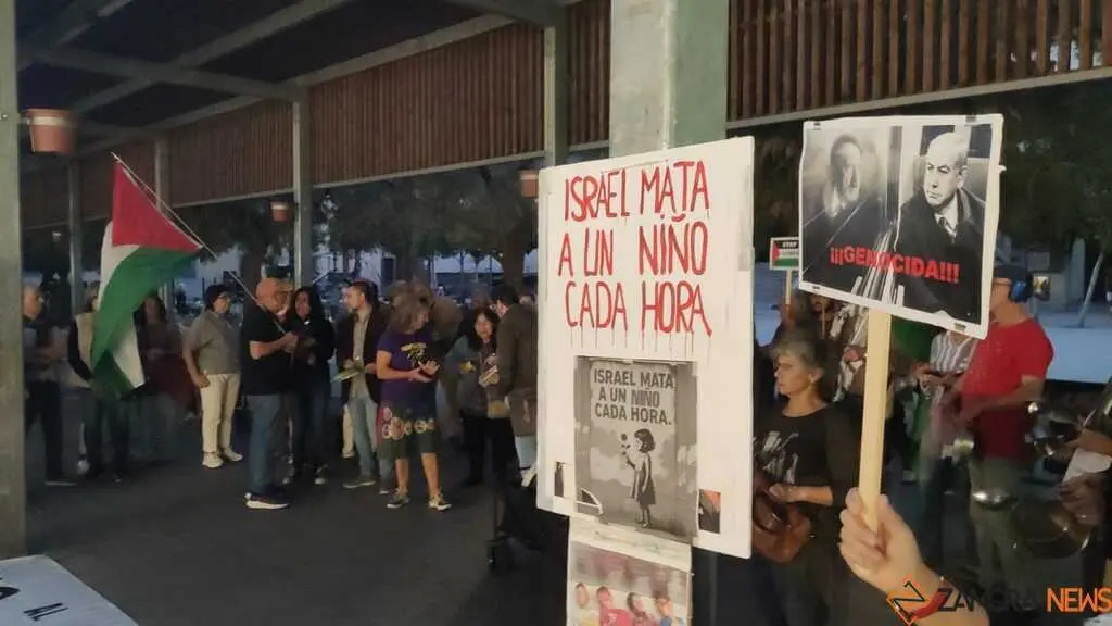 Cacerolada pro Palestina en Zamora _8