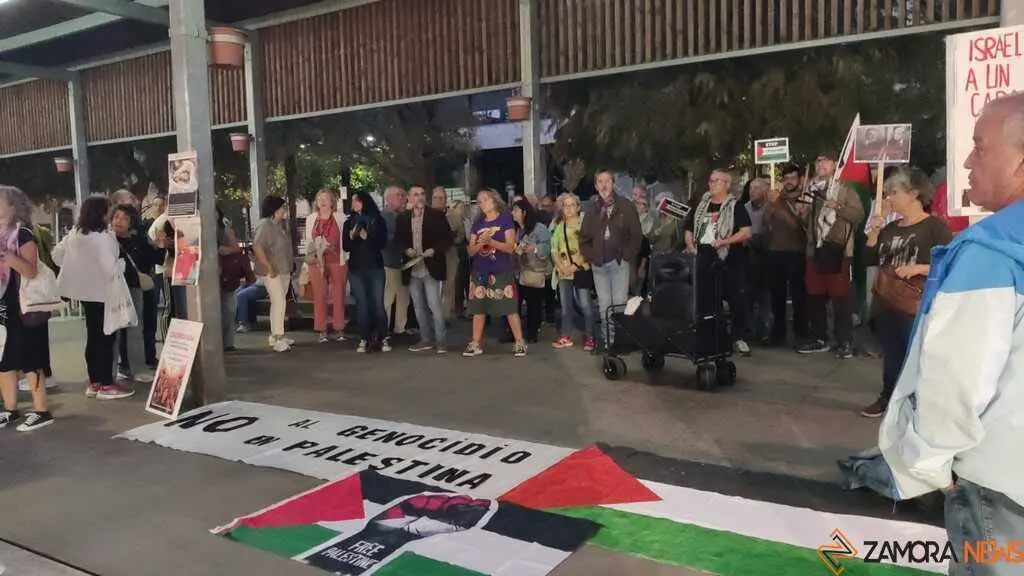 Cacerolada pro Palestina en Zamora _10