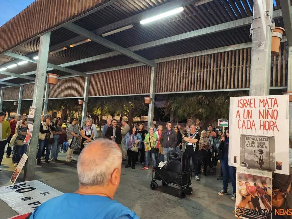 Cacerolada pro Palestina en Zamora _11