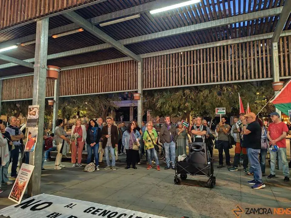 Cacerolada pro Palestina en Zamora _12
