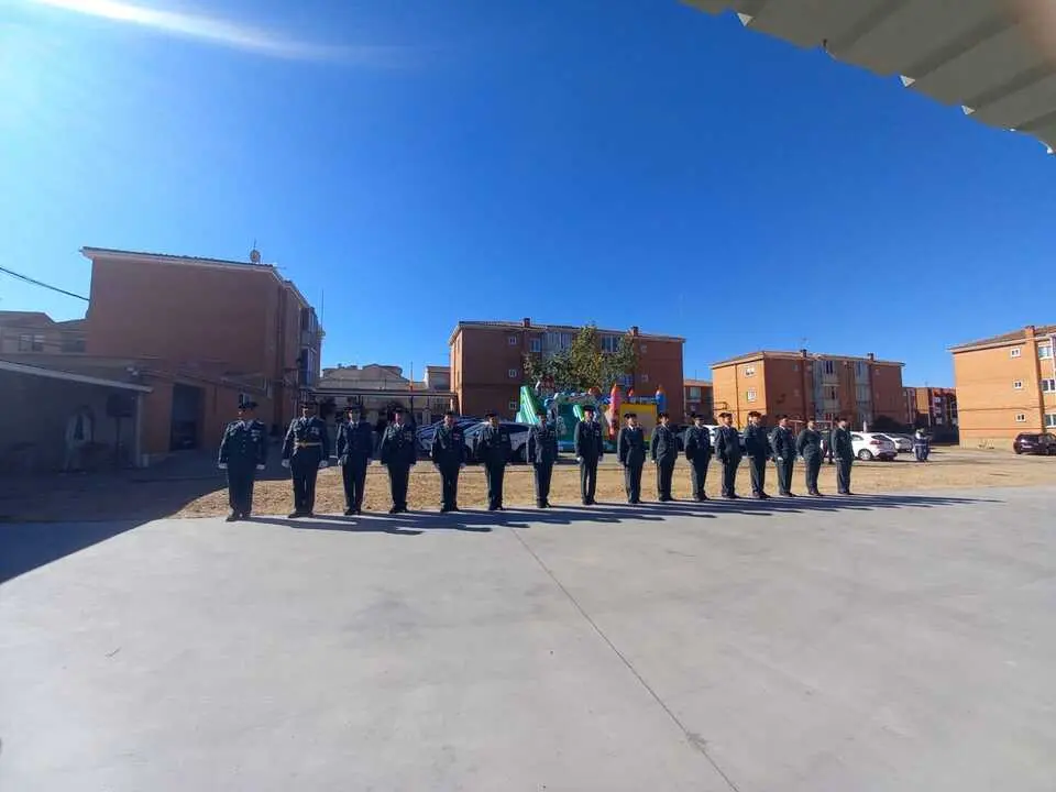 La Guardia Civil Virgen del Pilar en Toro
